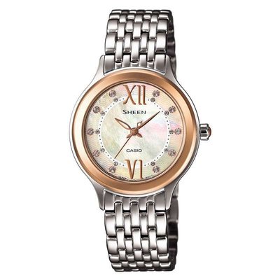璀璨腕間，時(shí)尚之選 卡西歐SHEEN系列SHE-4040SG-7AU女士石英表深度解析